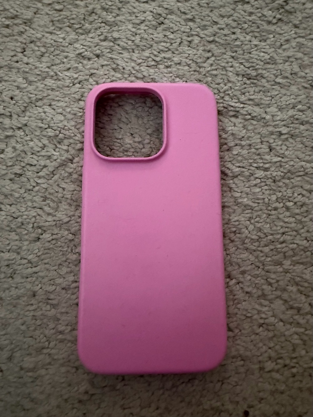 Pink Slim Silicone iPhone 16 Pro Case - Ornarto